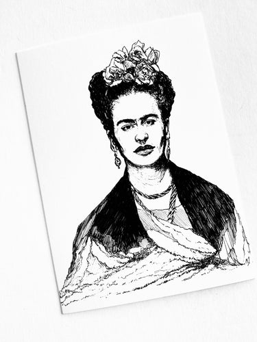 Mountain Portrait Print - Frida Kahlo