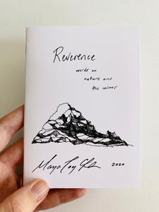 'Reverence' Poetry Book - 'words on nature & the cosmos'