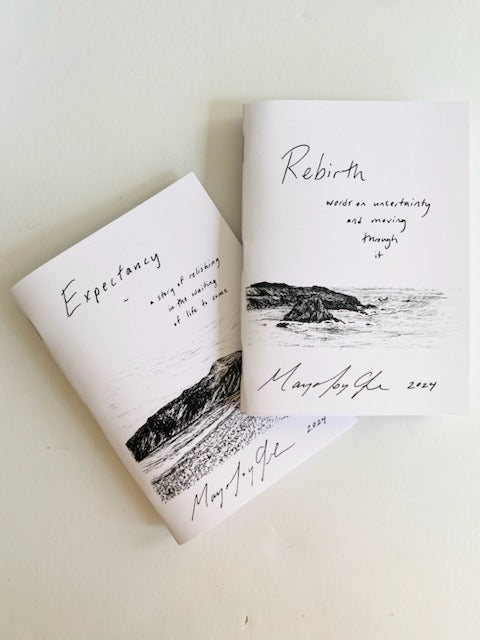 Rebirth Theme Poetry Collection -  read for starting anew, feeling whole and learning to float in the moment.