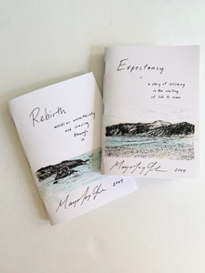 Rebirth Theme Poetry Collection -  read for starting anew, feeling whole and learning to float in the moment.