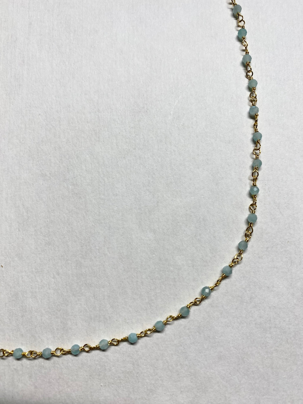 Gemstone Necklaces & Bracelets - Amazonite - Gold