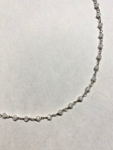 Gemstone Necklaces & Bracelets - Moonstone - Silver