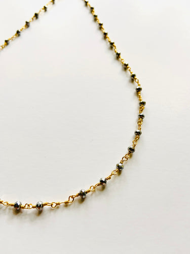 Gemstone Necklaces & Bracelets - Pyrite