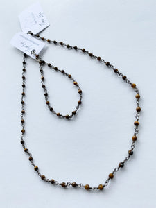 Gemstone Necklaces & Bracelets - Tiger Eye